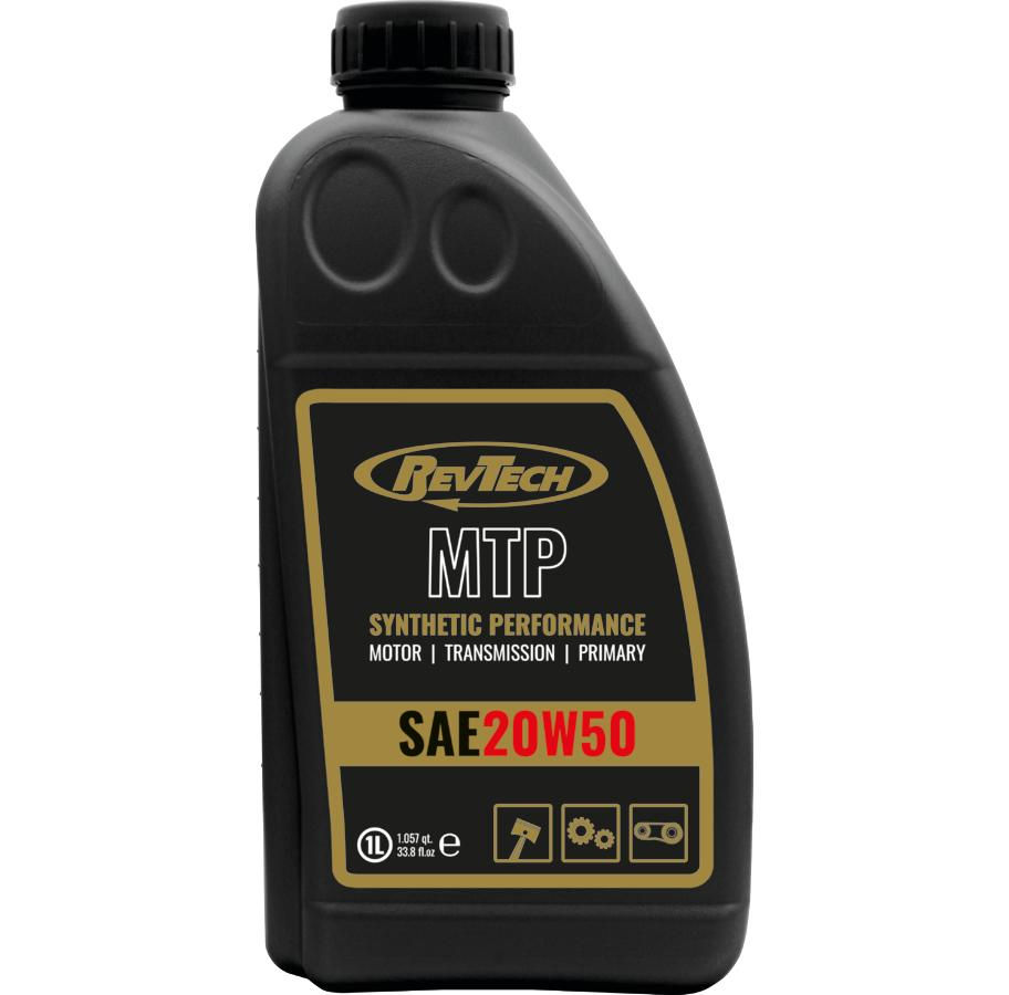 Synthetic Performance MTP Motorcycle Engine Oil SAE 20W50 12 x 1 Liter (1.057 qt.)