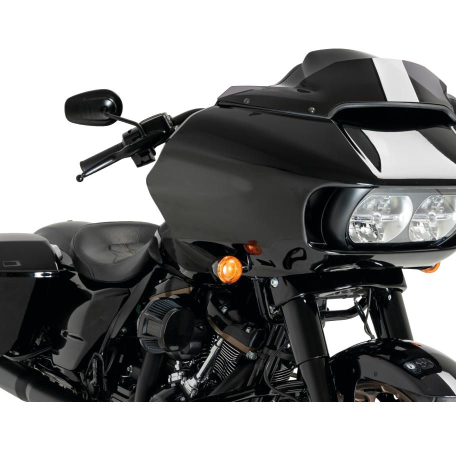 Replacement Windscreen for Rushmore Road Glide Models Sport; Length 130 mm x Width 665 mm Dark Tinted