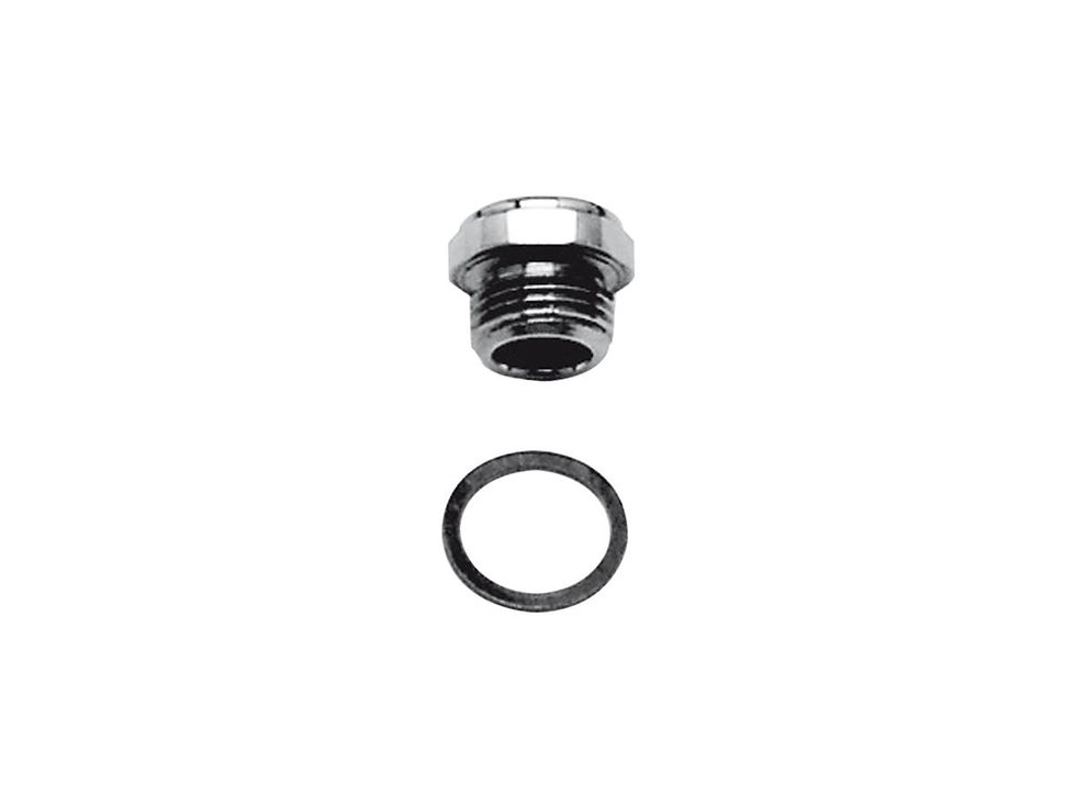 Oil tank Drain Plug Chrome
