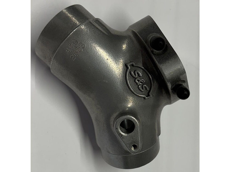 Manifold, S&S Ports, 2-1/16", VOES/MAP, #408, Natural, 1984-up bt