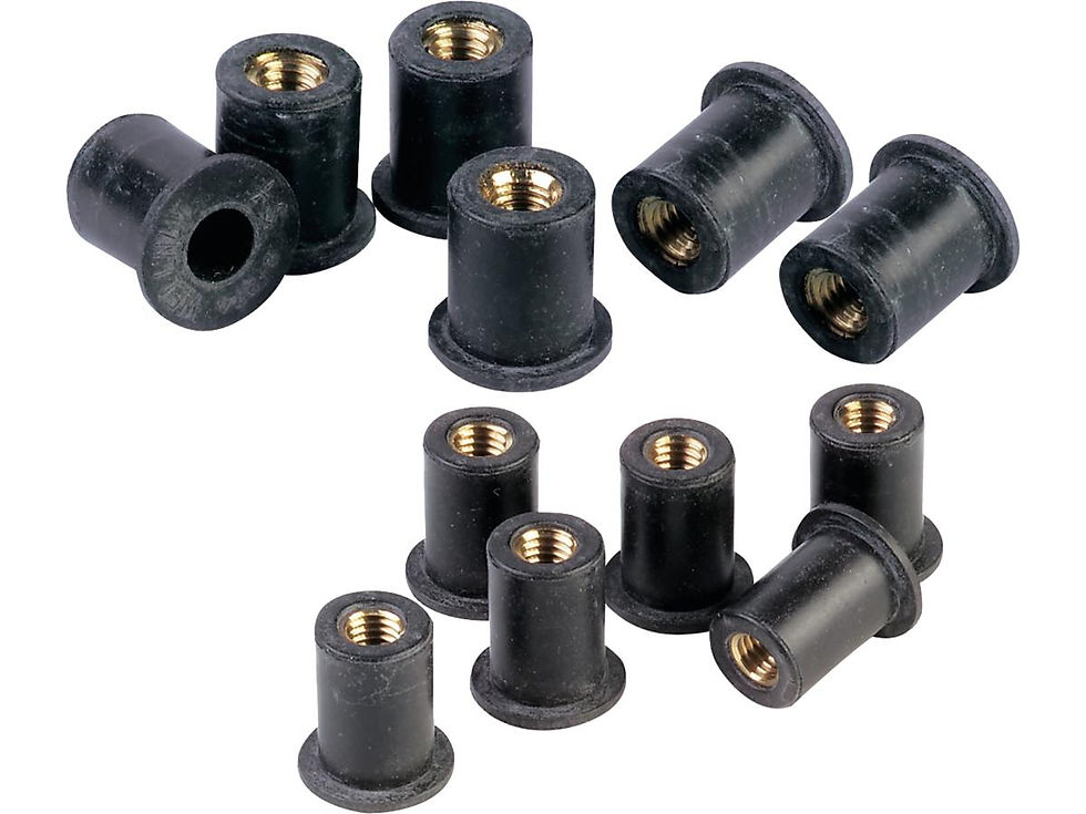 1/4-20 Bolt Size Well Nuts