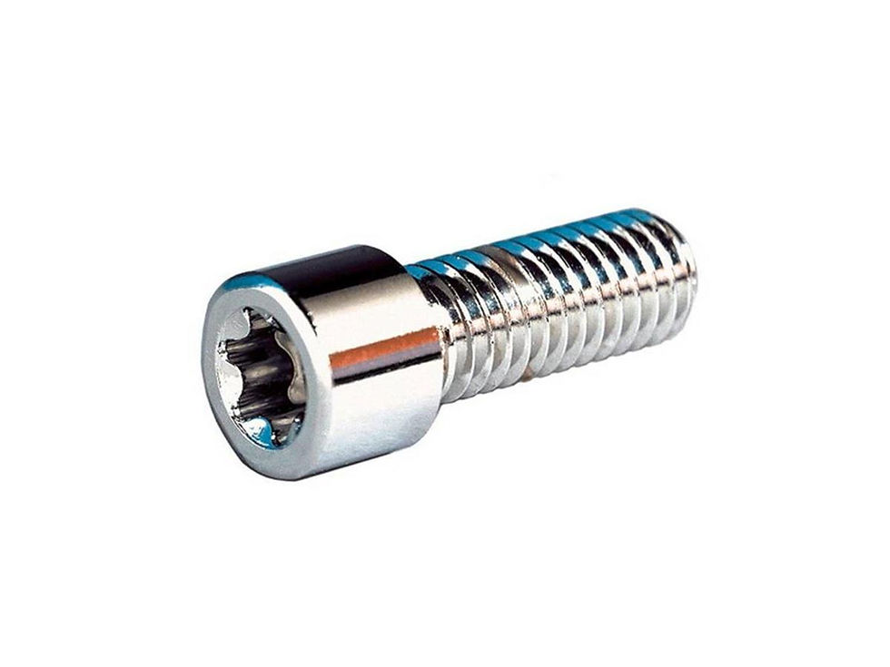 Smooth Sockethead Torx Screw Pack Chrome Hex head Torx 1/4"-20 UNC 2 1/2"