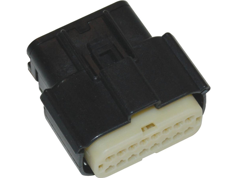 Molex MX-150 Connectors 16-Position Female Black