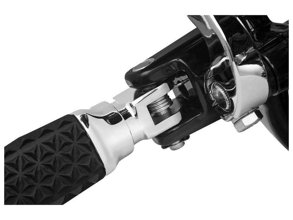 Splined Peg Adapters Chrome