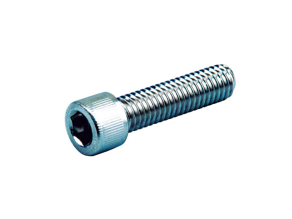 Grade 8 Allen Sockethead Screw Pack Chrome Grade 8 Allen head 1/4"-28 UNF 7/8"