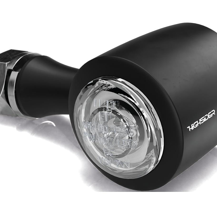 Enterprise-EP1 LED Turn Signals Red Accent Black Tinted LED