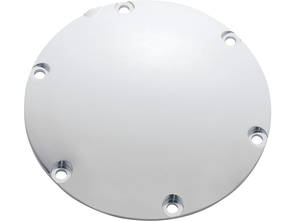 Smooth Derby Cover for Sportster Models 6-hole Chrome