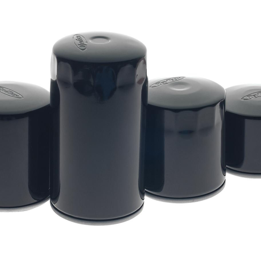 High-Performance Oil Filter with Magnet For Evolution Engine (Extra Long) Black