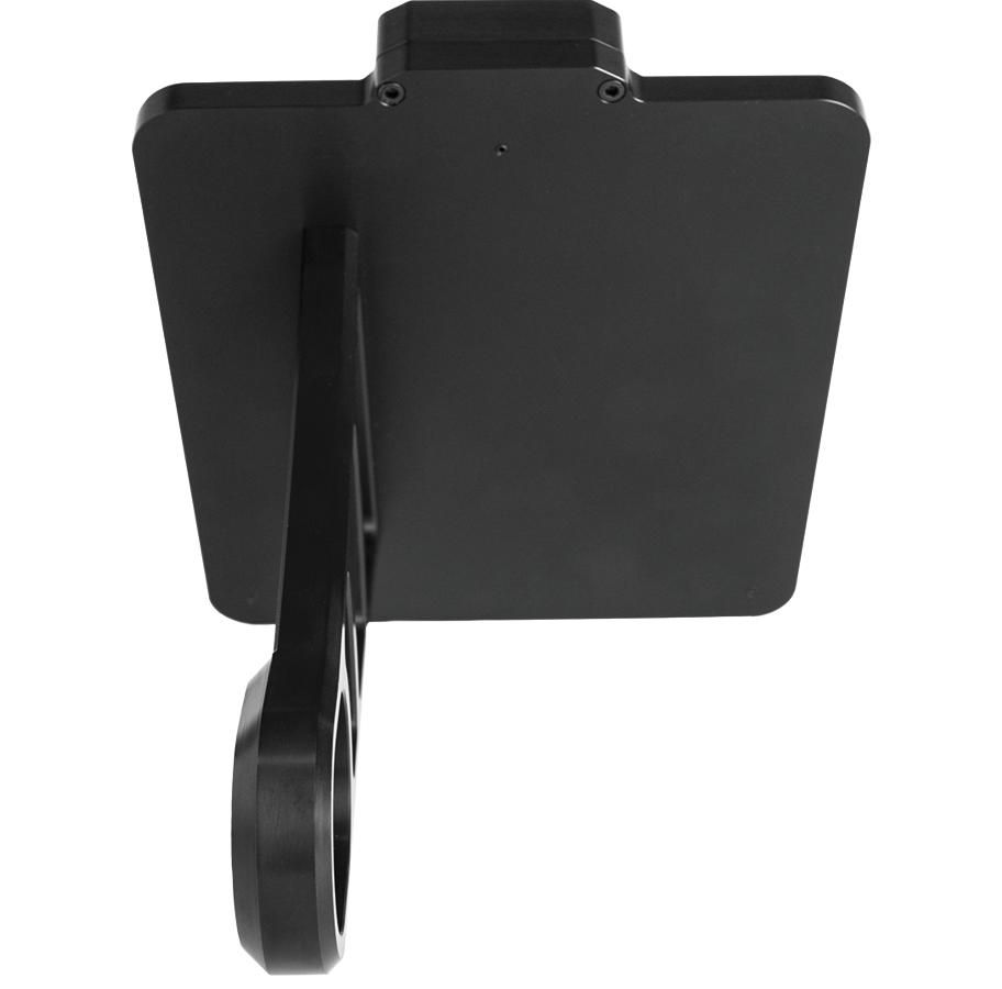 Side Mount License Plate Kit Austrian specification 210x170mm Black Anodized