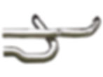 Fat Tommy Headers Heatshield chrome smooth Chrome