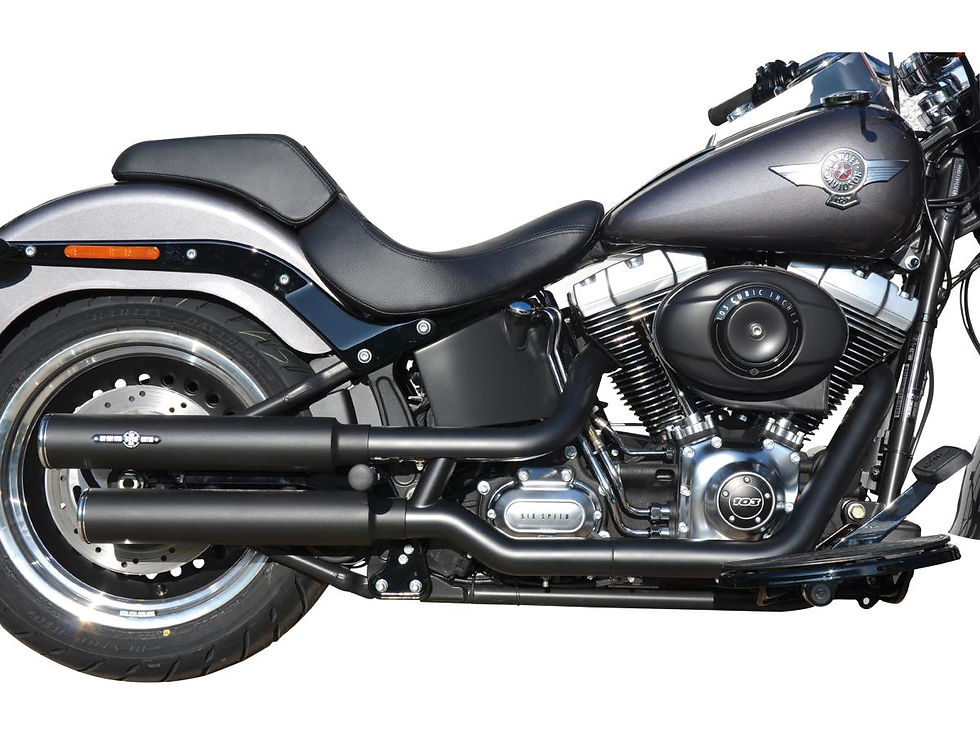 Gun Smooth Slip On Mufflers Donut End Cap Black Black