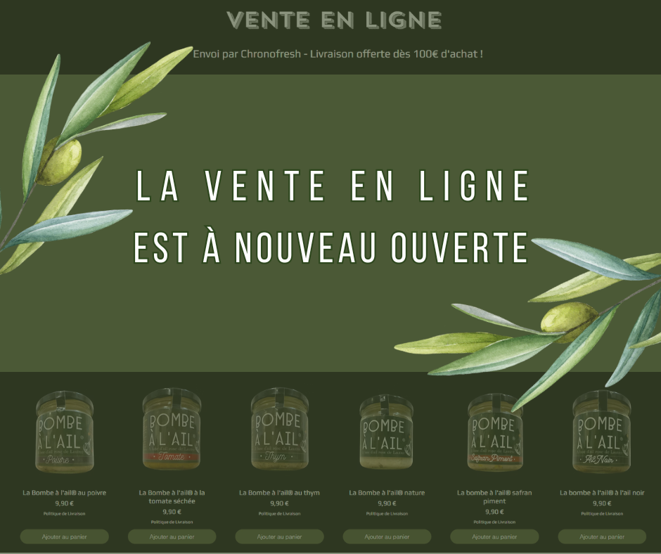 Réouverture du e-commerce