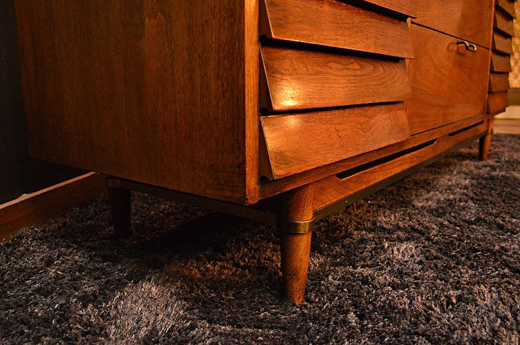 Thumbnail: Mid Century American of Martinsville Dresser / Credneza by Merton Gershun Dania