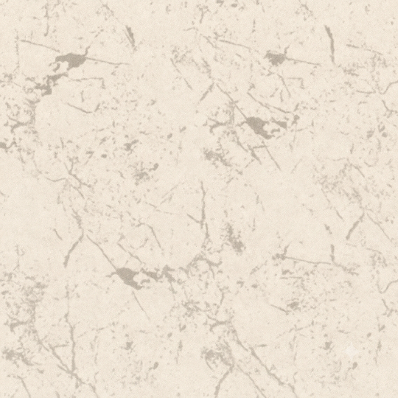 Cream marbled texture with subtle grey veining