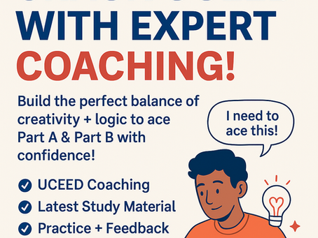 Crack UCEED with Expert Coaching!