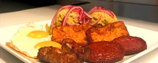 Arranged Food and Objects