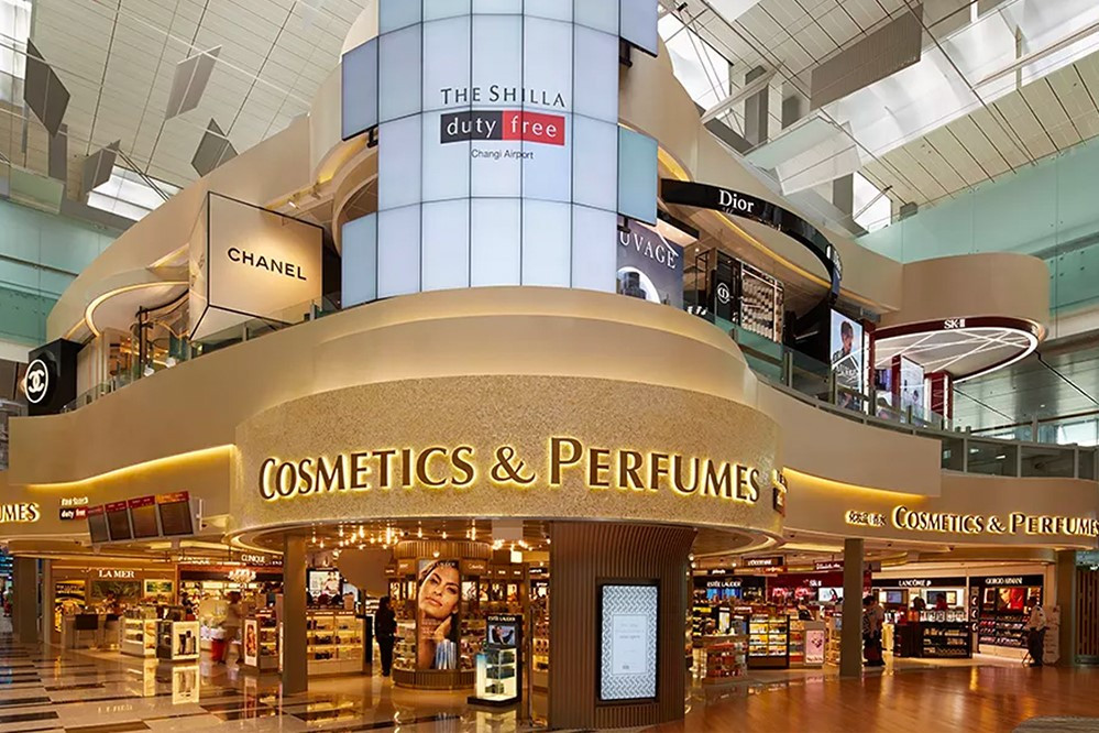 Retail stores in Changi Airport