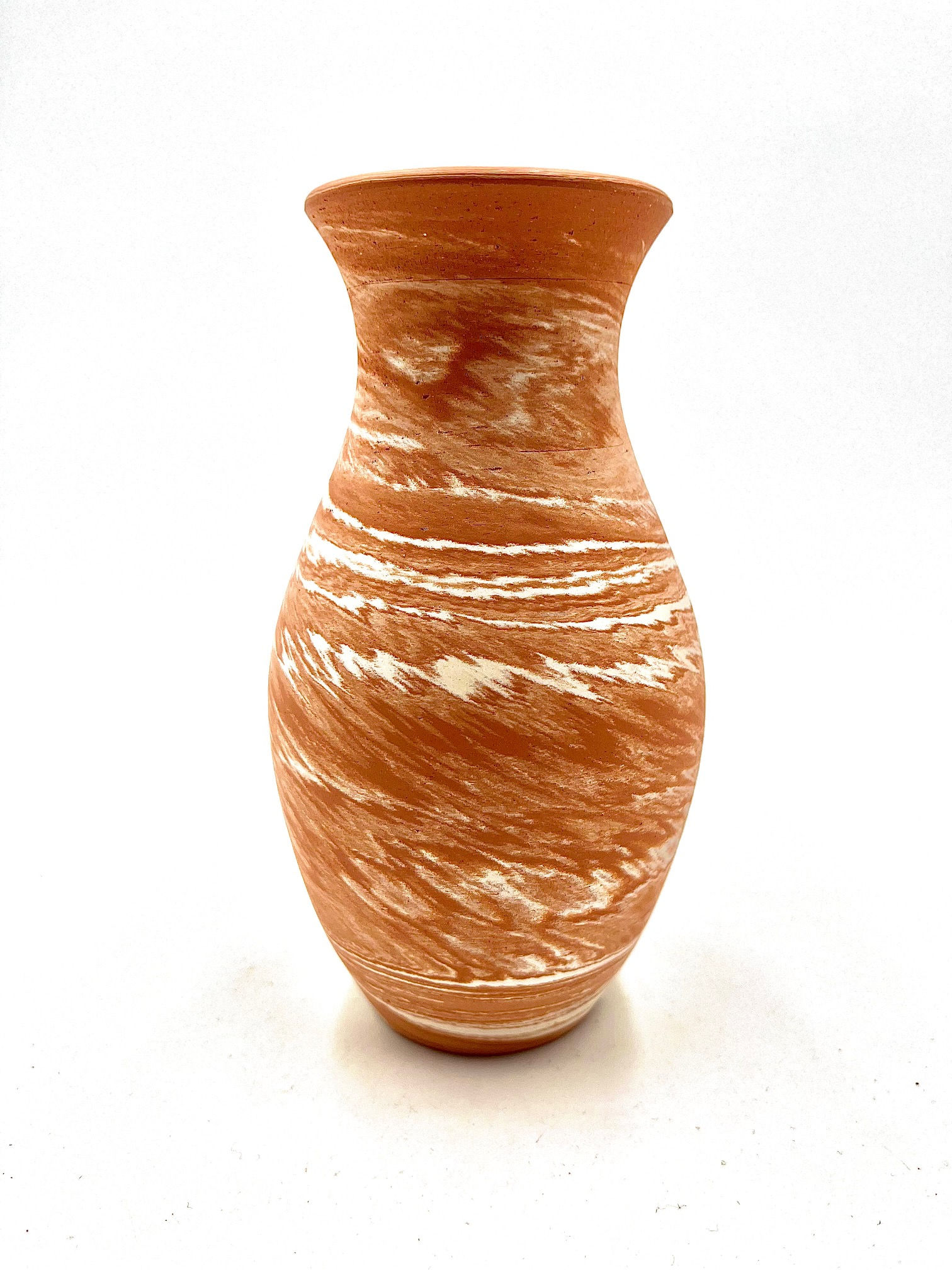 Sedona Swirl Pottery Vase Natural Decorative