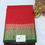 Thumbnail: SEMI RAW SILK SAREES with Checks -   Red with Bottle Green