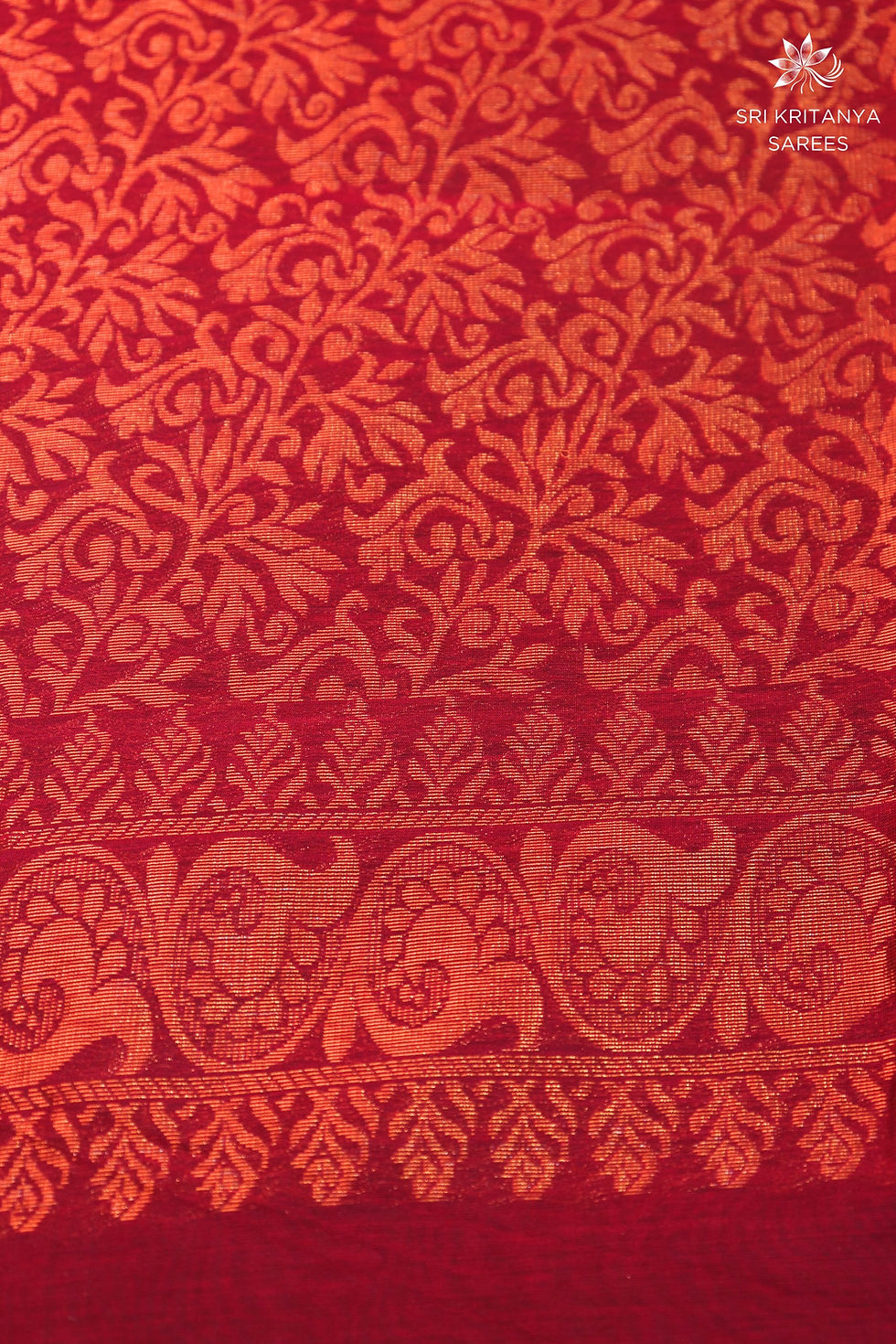 Thumbnail: SEMI KORA SILK COTTON SAREES - Leaf Green with Magenta Pink