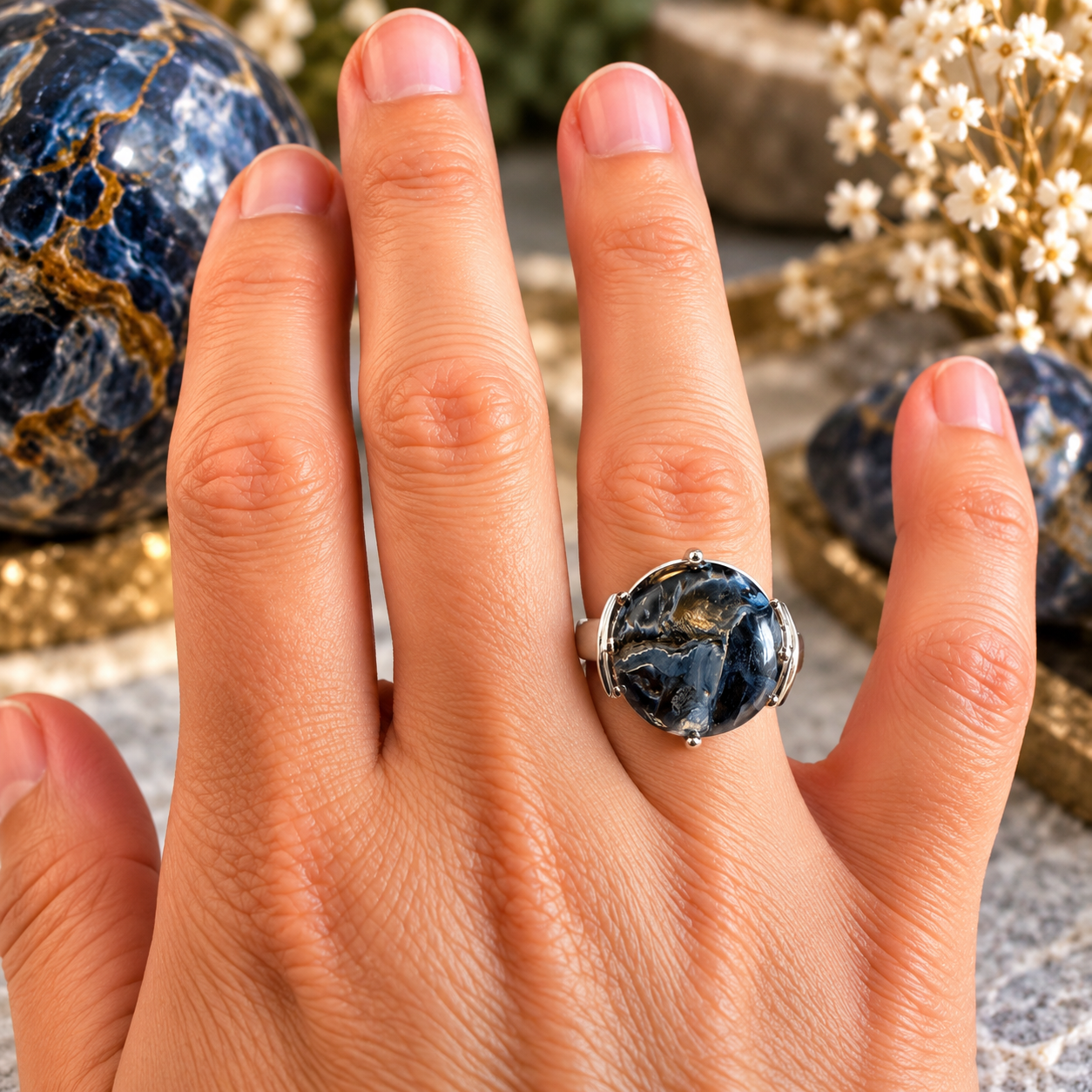 Pietersite Ring