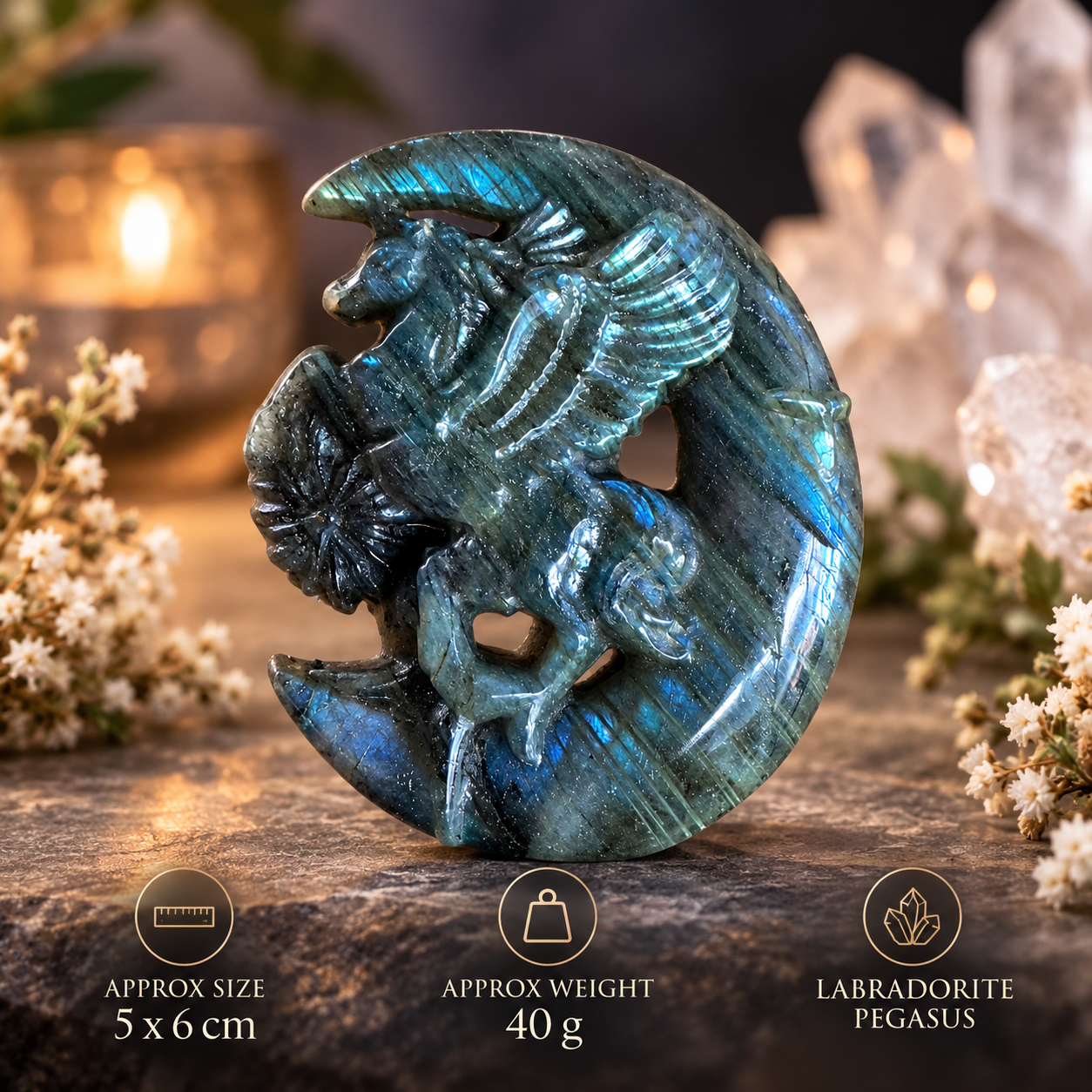 Labradorite Pegasus