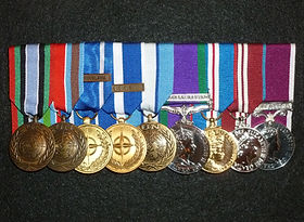 FULL SIZE COUT MOUNTED MEDALS