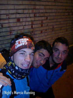 Antes de llegar a la carrera