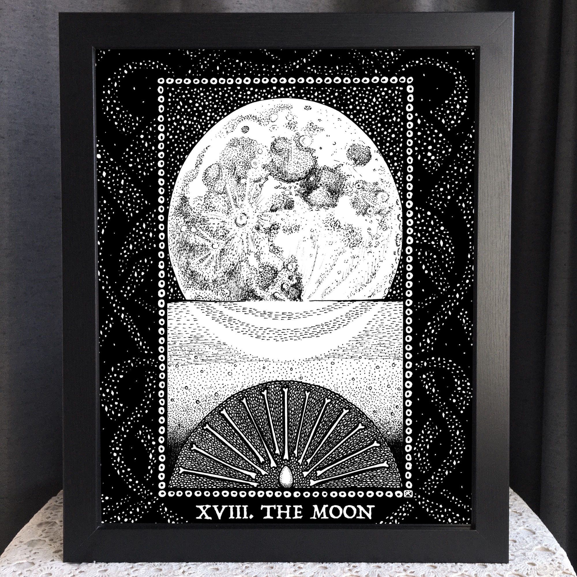 Spirit Vertigo Tarot Moon 16x20” Poster