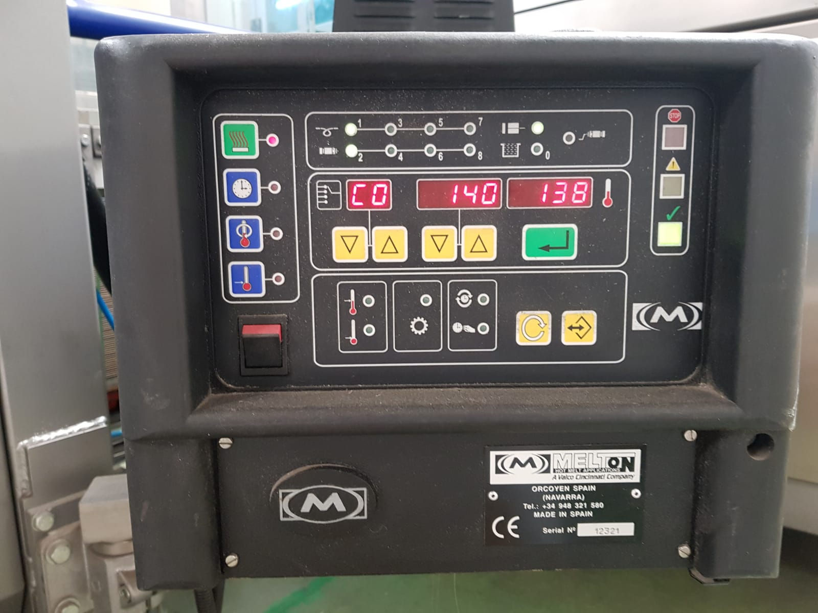 Valco Melton C4, C8, C16, C30, C50 serie Hotmelt lijmsystemen.