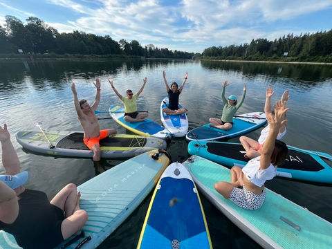 SUP Event mit dem Yogaloft