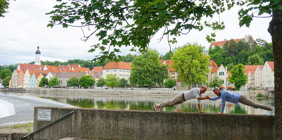 Landsberg am Lech mit den Gründern von Meilenstein Therapie und Training