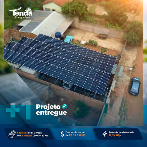 Painéis de energia solar em campo grande mato grosso do sul. Tenda Energia Solar. Energia solar em Campo Grande. Painel solar em campo grande MS. Preço energia solar.