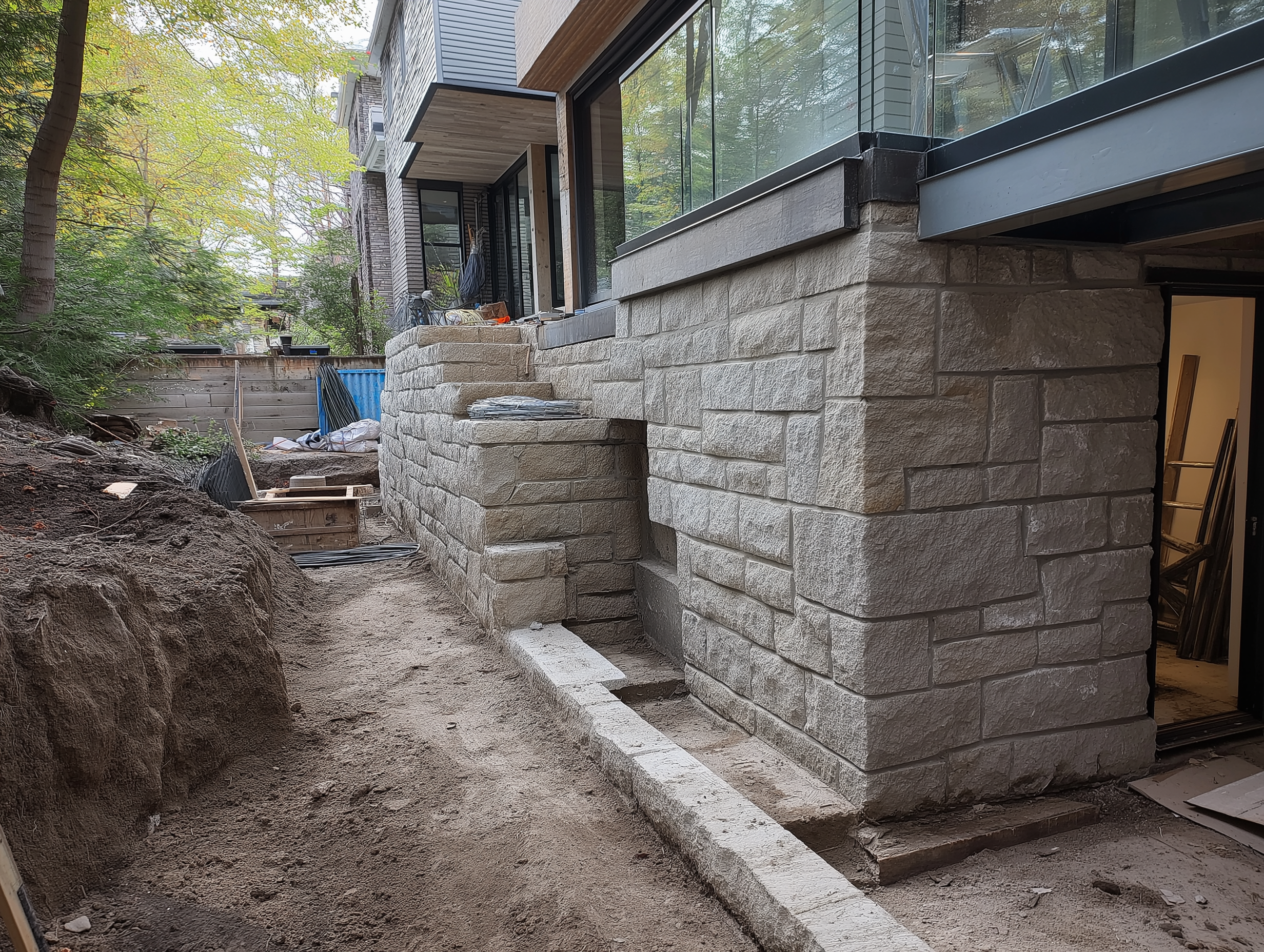 Retaining Walls by Monarch Masonry in Toronto