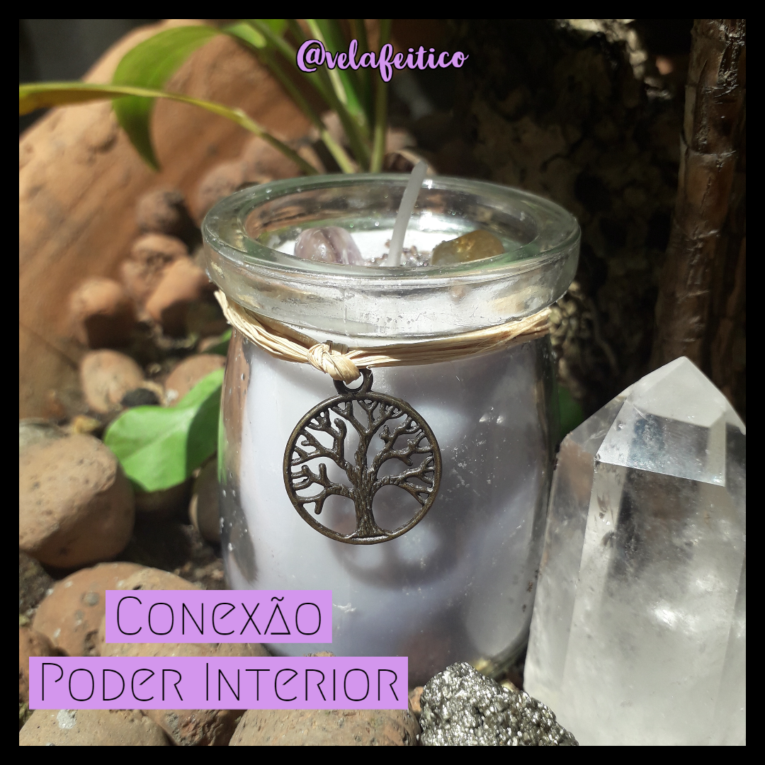 Vela de Conexão com Poder Interior