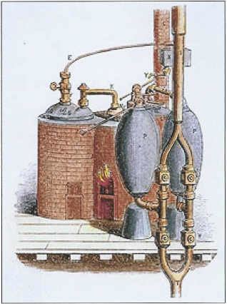 Birth of steam engines