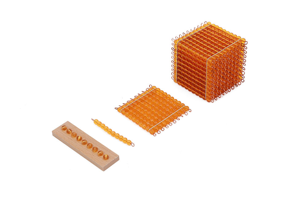 תמונה ממוזערת: מגש המבנה העשרוני   Introduction to Decimal Symbols with Trays