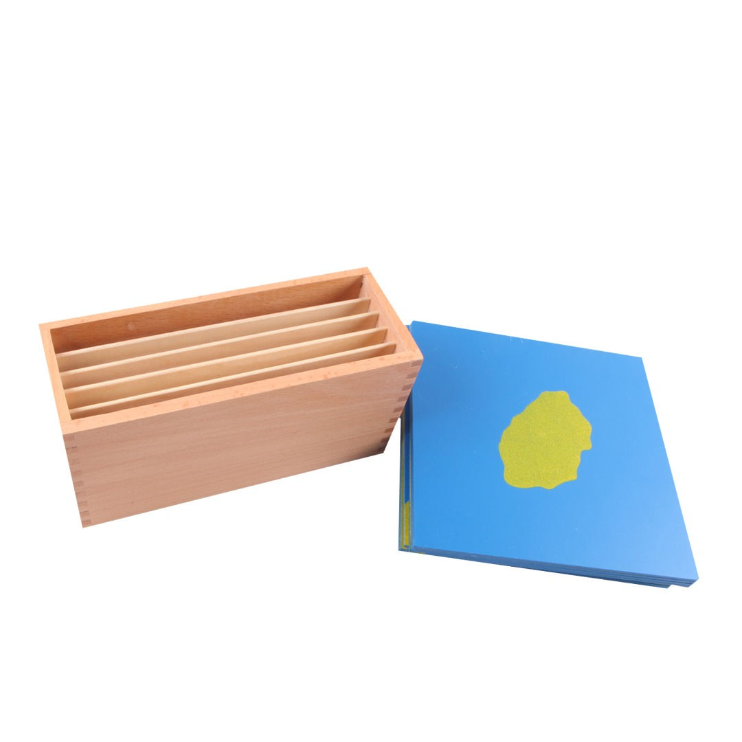 לוחות חישה תצורות יבשה Land Form Cards