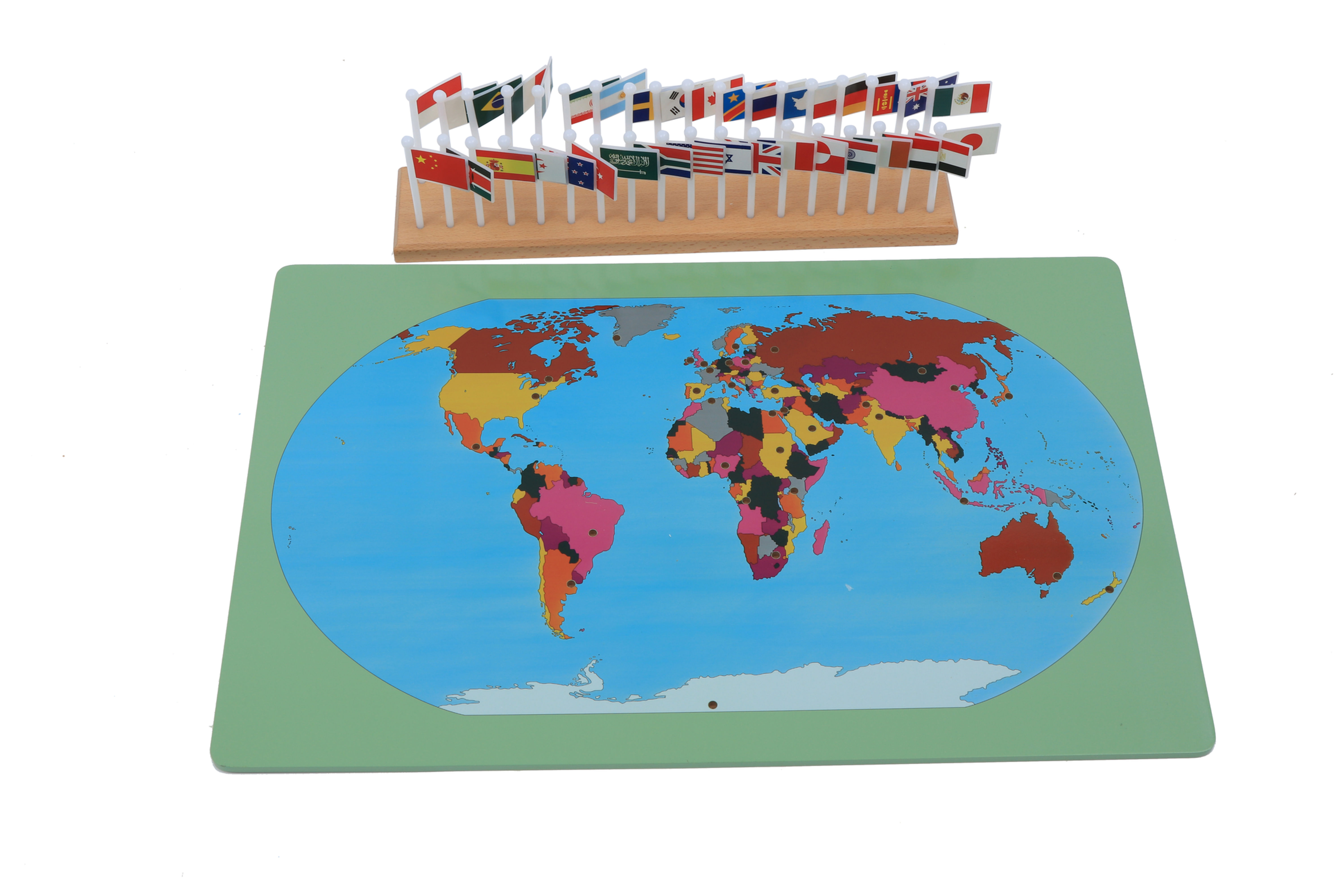 לוח אקטיבי דגלי העולם Flags of the World