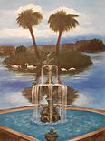 Lk. Eola swans painting.jpg