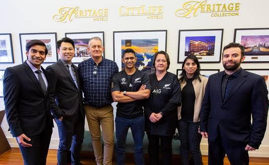 Leon and the Heritage Collection team