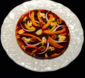 Veggie Beet Pizza