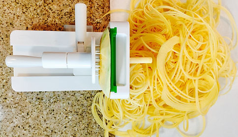 Rutabaga Noodles, Spiralizer