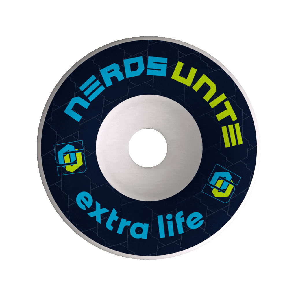 Nerds Unite White Wheel