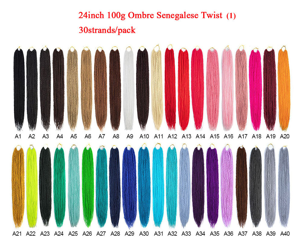 U Go Girl Ombre Senegalese Twist