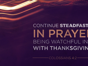 Colossians 4:2