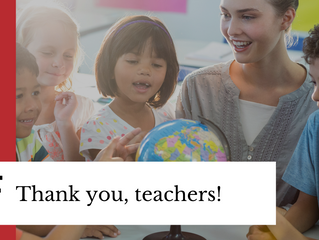 Thank you, teachers!