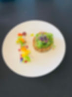 heirloom tomato and grain salad