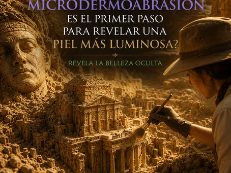¿Por qué la microdermoabrasión es el primer paso para revelar una piel más luminosa?