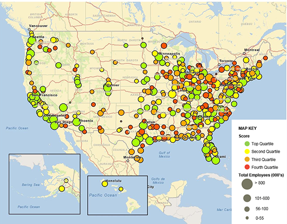 Economic Hot Spot Map